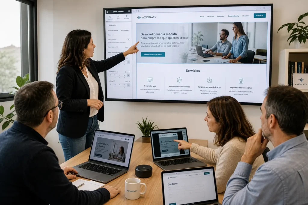 Ajustes puntuales en WordPress y Elementor